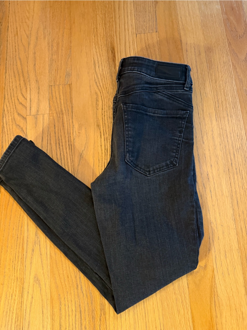 Express Washed Black High Rise LeggingS Jeans
